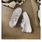 Damen Sneakers mit modischen Klettverschlüssen und atmungsaktiver Sohle