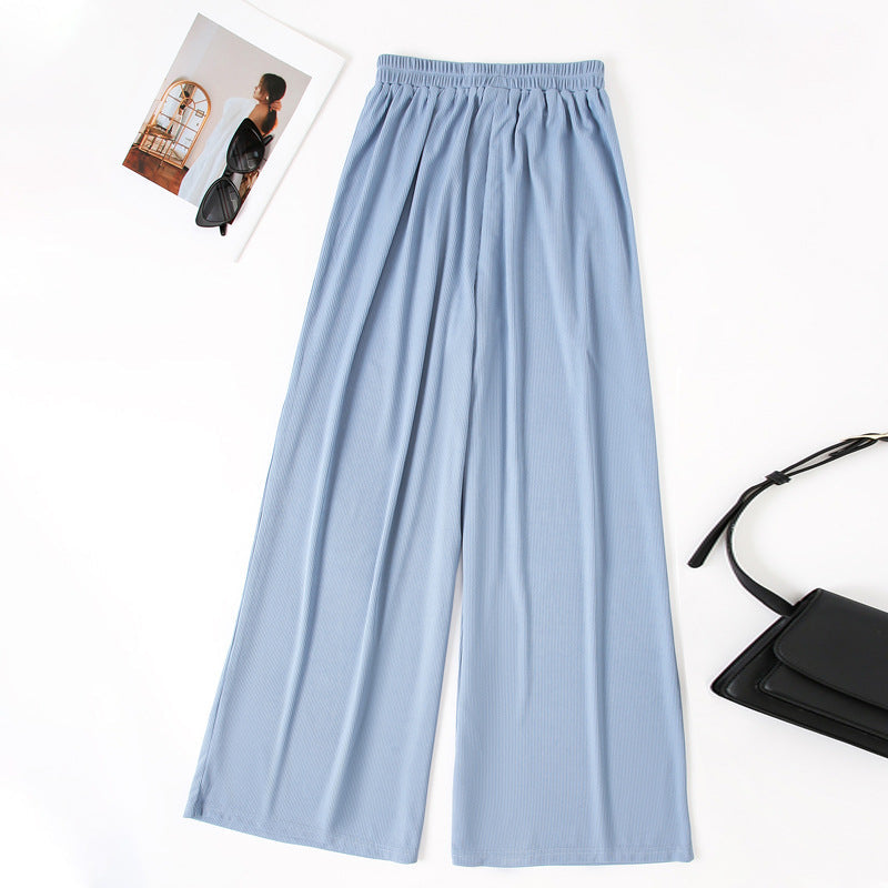 Damen Weit geschnittene Pluderhose mit elastischem Bund R&B