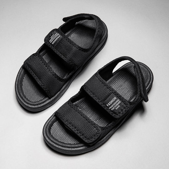 Damen sportliche und atmungsaktive Freizeitsandalen mit verstellbaren Riemen R&B