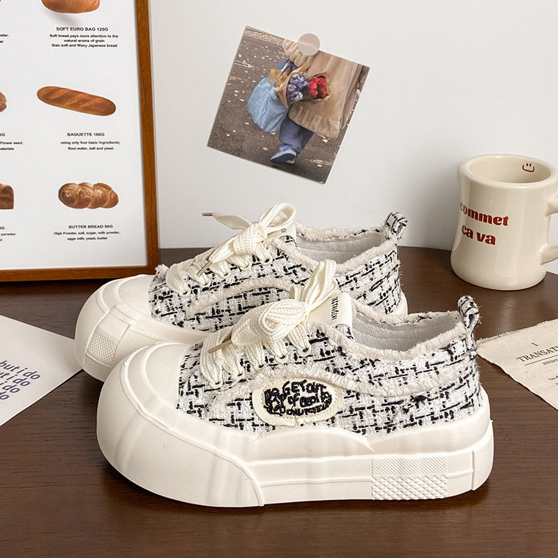 Damen modische Sneaker mit Textil-Obermaterial R&B