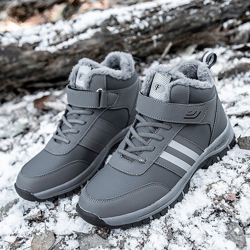 Herren Warmfutter Stiefel mit rutschfester Sohle R&B