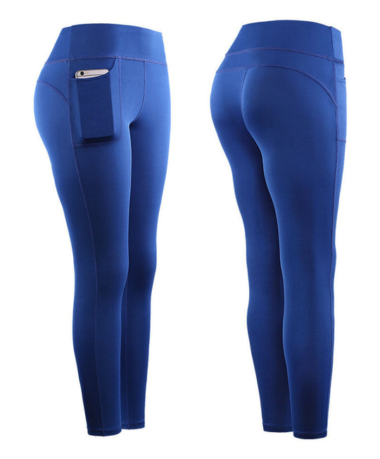 Damen Hochleistungs-Leggings mit praktischen Seitentaschen R&B