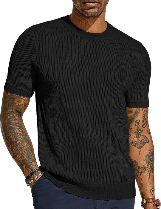 Herren atmungsaktives Netz-T-Shirt R&B