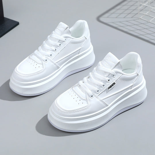 Damen modische Chunky Sneakers mit stabiler Laufsohle und atmungsaktiver Oberflächenstruktur R&B