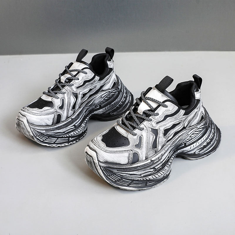 Damen Chunky Sneakers mit innovativem und elastischem Design R&B