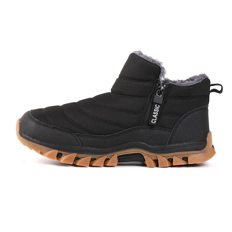 Damen Winterstiefel mit kuscheligem Futter und rutschfester Profilsohle R&B