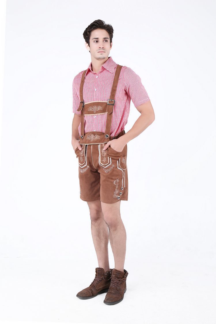Herren Trachtenkurzanzug mit aufwendiger Stickerei R&B