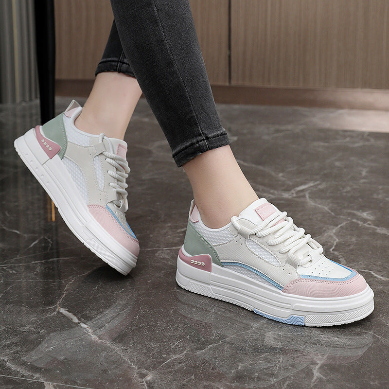 Damen sportliche Sneaker mit modischen Akzenten und dämpfendem Sohlenprofil R&B