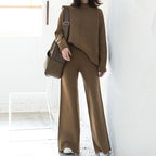 Damen Strickanzug mit weitem Bein und eleganter Passform R&B