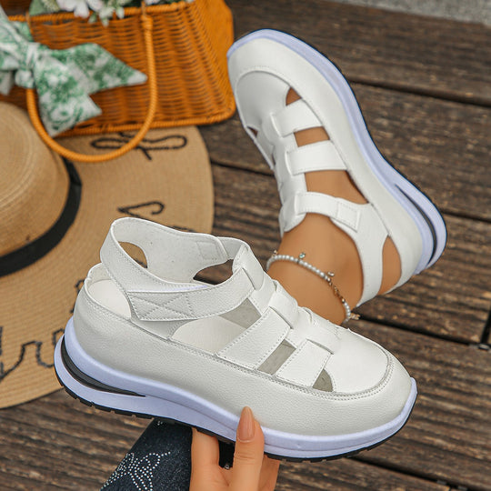 Damen bequeme Sport-Sandalen mit elastischen Riemen R&B