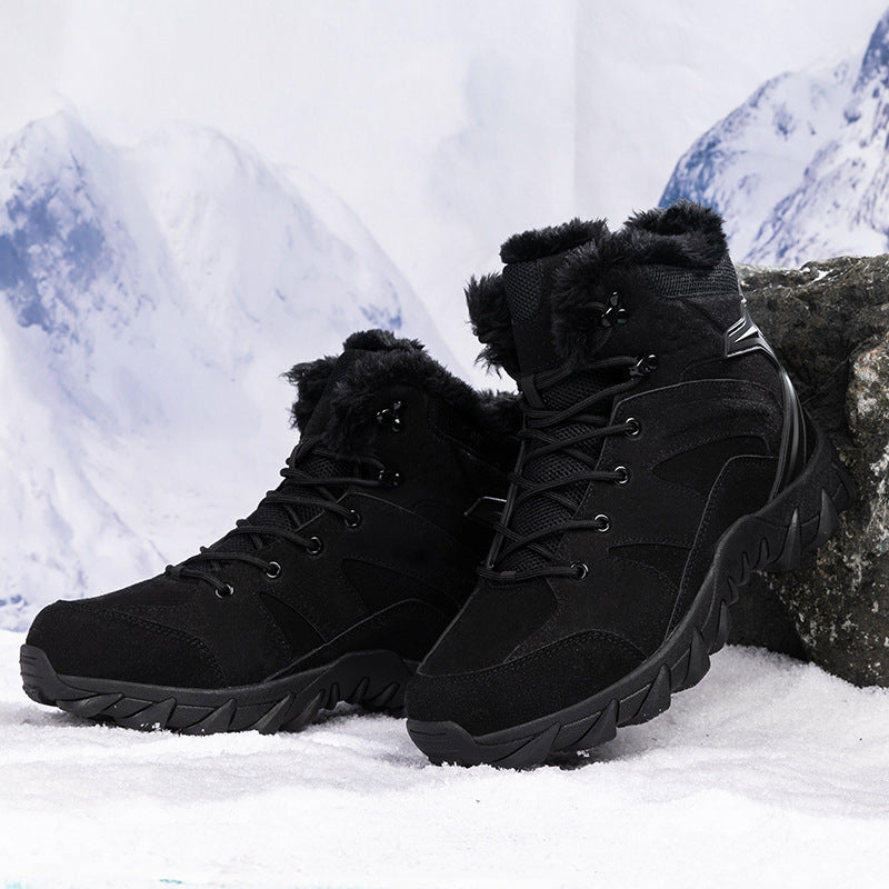 Damen Winterstiefel mit isolierter Fütterung und rutschfester Laufsohle R&B
