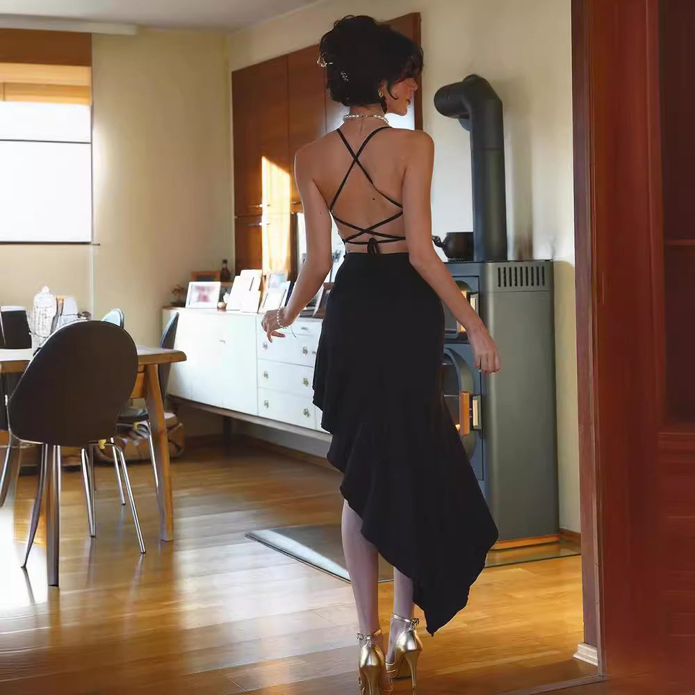 Damen Figurbetontes Maxikleid mit eleganten Raffungselementen R&B