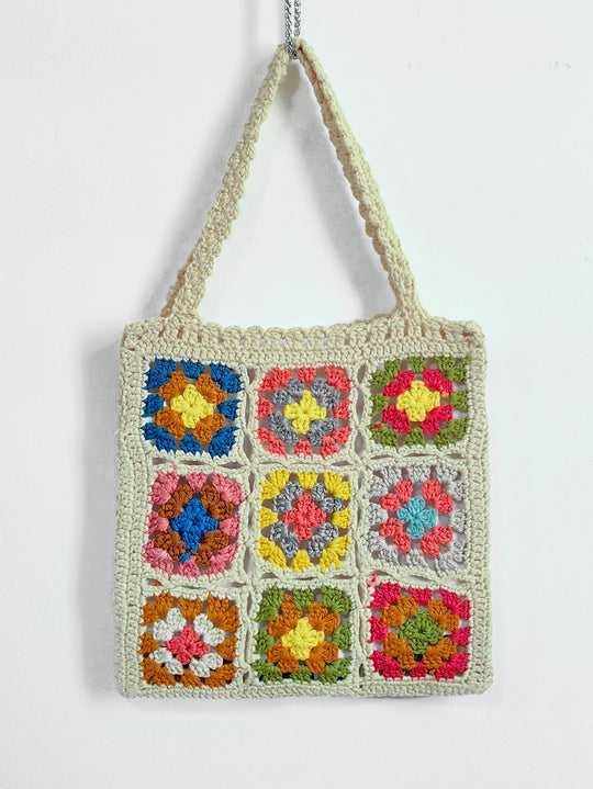 Damen Handgefertigte Häkel-Tasche R&B