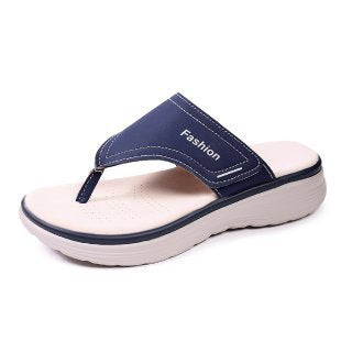 Damen Zehentrenner-Schuhe mit rutschfester Sohle und anatomischer Fußbettung R&B