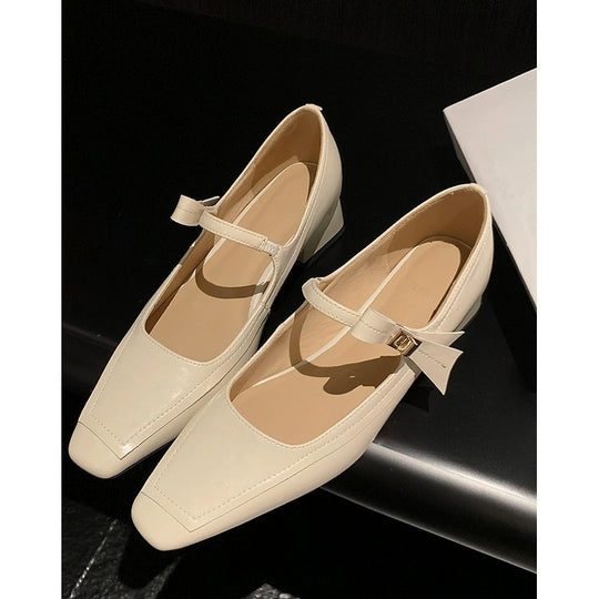 Damen elegante Slingpumps mit modischem Riemchen und komfortablem Blockabsatz R&B