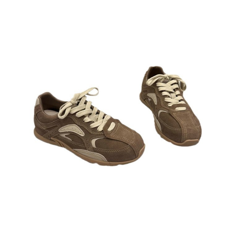 Damen sportliche Sneaker mit atmungsaktivem Obermaterial und rutschfester Sohle R&B