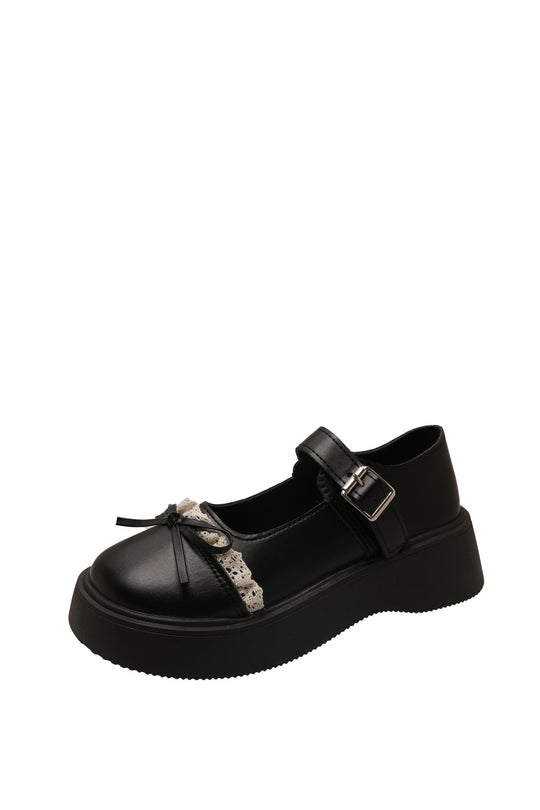Damen Komfortable Slipper mit elegantem Riemendesign und modischer Schleife R&B