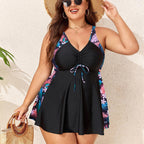 Damen Badeanzug mit modischer Rüschenkleid-Optik R&B