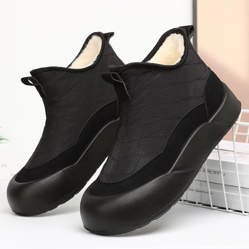 Damen Komfortable und warm gefütterte Winterstiefel mit rutschfester Sohle R&B