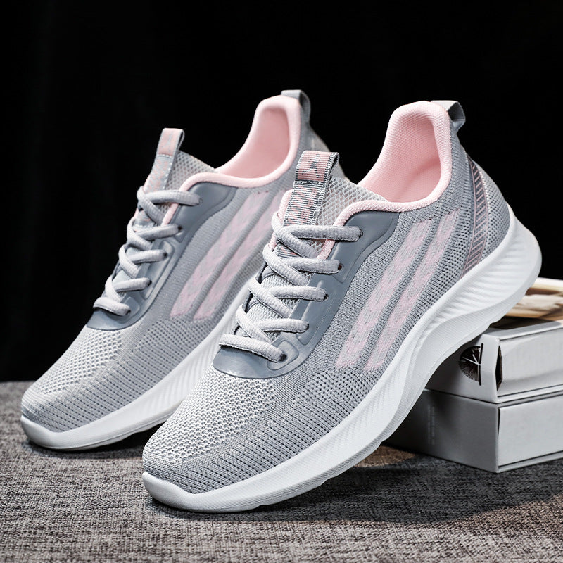 Damen Sportliche Laufschuhe mit atmungsaktivem Obermaterial und stoßdämpfender Sohle