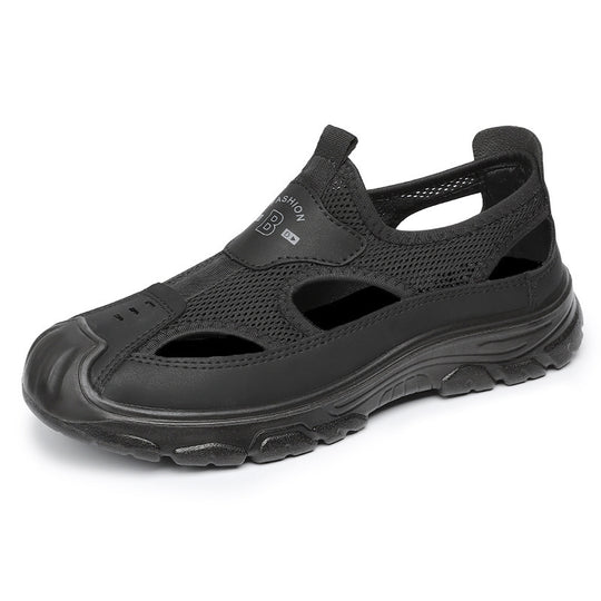 Damen Sportliche Outdoor-Sandalen mit atmungsaktivem Mesh-Obermaterial und rutschfester Sohle R&B