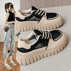 Damen Sportliche Sneaker mit luftigen Netzdetails und dicker Sohle R&B