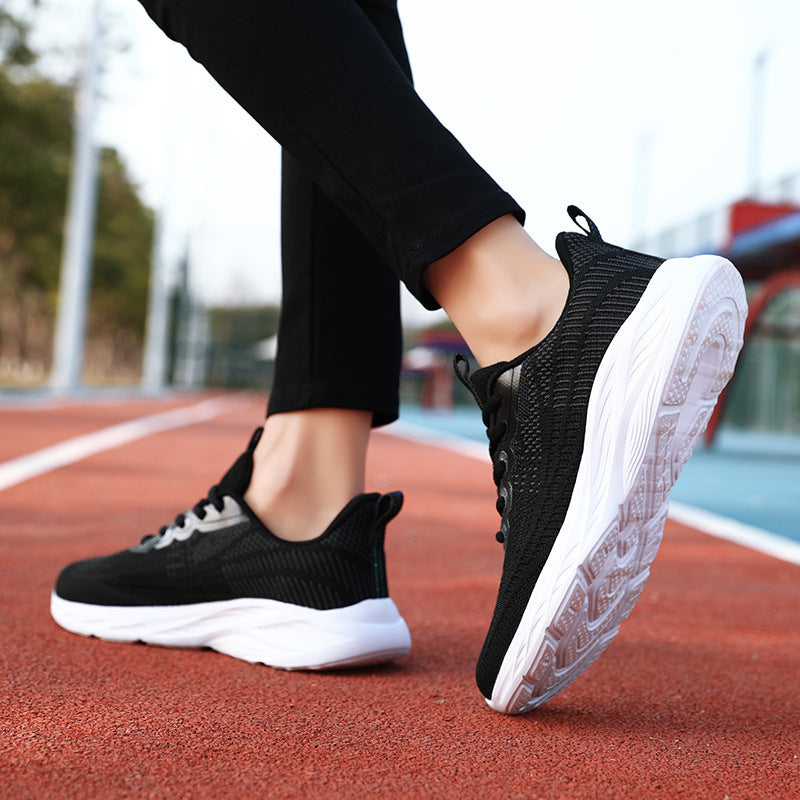 Damen Sportliche Freizeitschuhe mit atmungsaktiver Oberflächenstruktur und weicher Dämpfung R&B