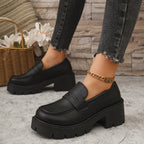 Damen Plateauslipper mit rutschfester Profilsohle und modischem Design R&B