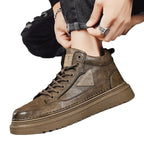 Damen Hohe und robuste Sneakers mit dämpfender Sohle