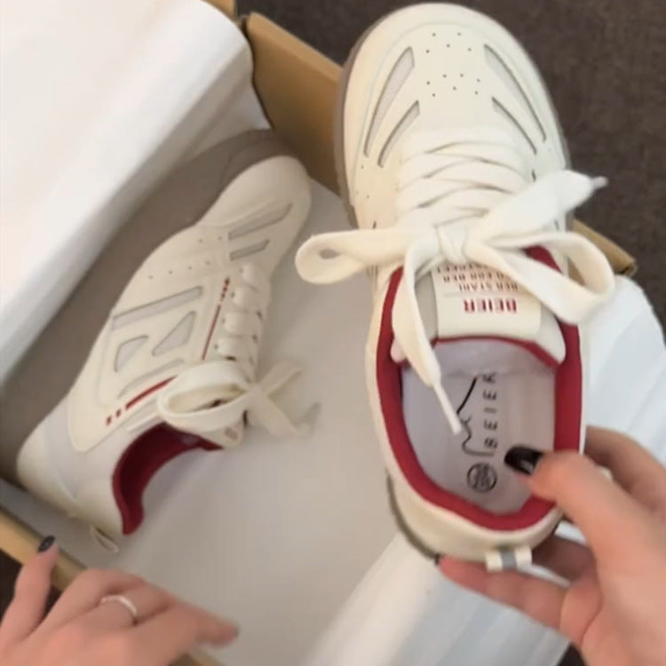 Damen Sportliche Lauf-Sneaker mit atmungsaktiver Mesh-Oberfläche und dämpfendem Sohlenprofil R&B