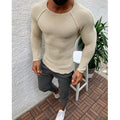 Herren modischer Strickpullover mit strukturiertem Design R&B