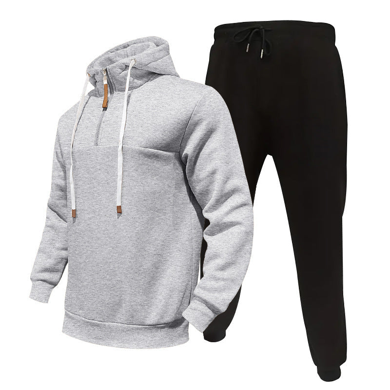 Herren Hoodie und Cargo Jogginghose Set R&B