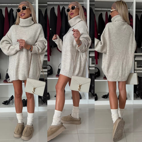 Damen kuscheliger Oversized Pullover R&B