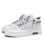 Damen Sportliche High-Top Sneakers mit atmungsaktivem Obermaterial und robustem Profil