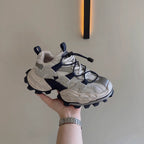 Damen Sportliche High-Performance Sneakers mit atmungsaktivem Mesh-Obermaterial und rutschfester Sohle R&B