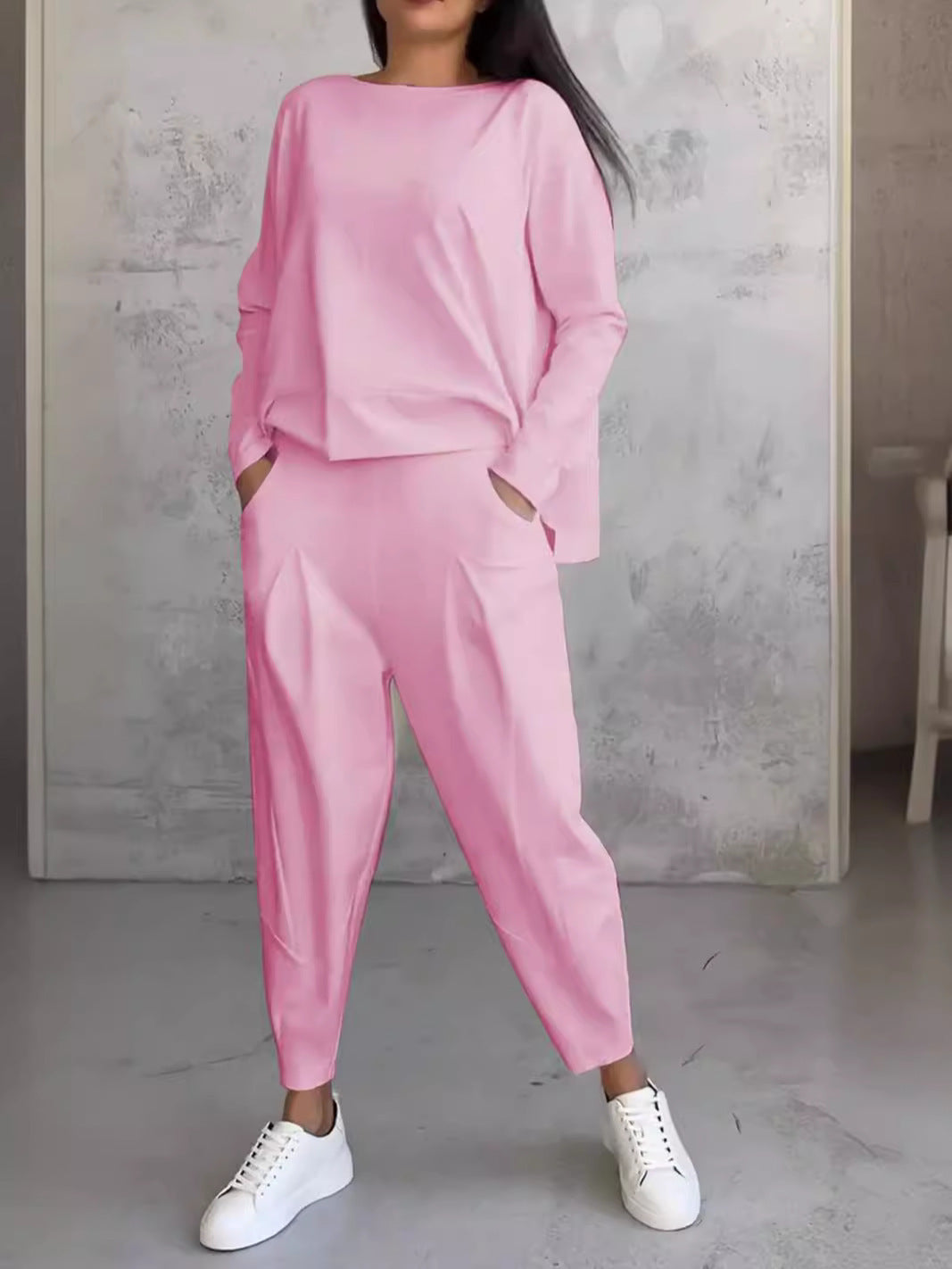 Damen Set aus weichem Jersey mit lässigem Schnitt R&B