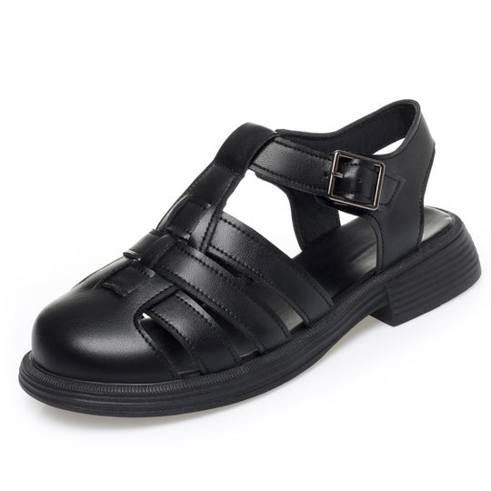 Damen Komfortable Sandaletten mit verstellbarem Riemen und atmungsaktivem Design R&B