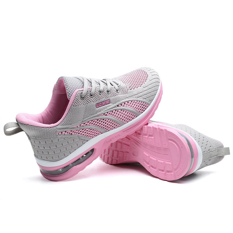 Damen Sportliche Lauf-Sneaker mit atmungsaktivem Mesh-Obermaterial
