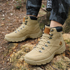 Damen Outdoor-Wanderschuhe mit hohem Schaft und rutschfester Profilsohle