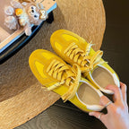Damen Sportliche Sneakers mit atmungsaktivem Obermaterial und stylischen Schnürdetails R&B