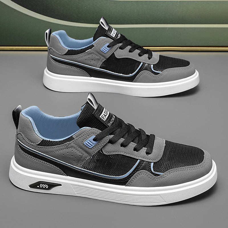 Damen sportliche Freizeitsneaker mit atmungsaktivem Mesh-Obermaterial und dämpfender Sohle