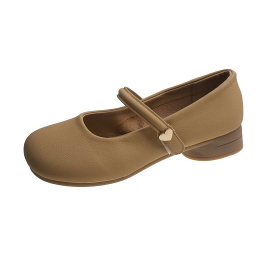 Damen Ballerina-Schuhe mit verstellbarem Riemchen und komfortablem Fußbett R&B