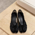 Damen Ballerinas mit raffiniertem Schnürdetail und bequemer Innensohle R&B