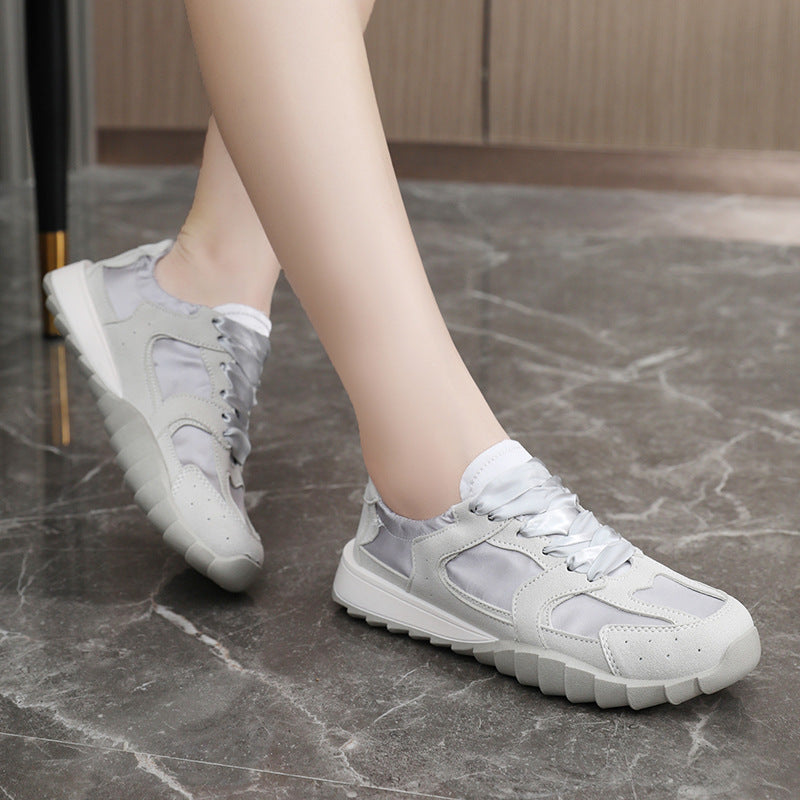 Damen Sportliche Sneakers mit atmungsaktiver Mesh-Oberfläche und stoßdämpfendem Profil R&B