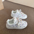 Damen Trendige Sneakers mit bunten Applikationen R&B