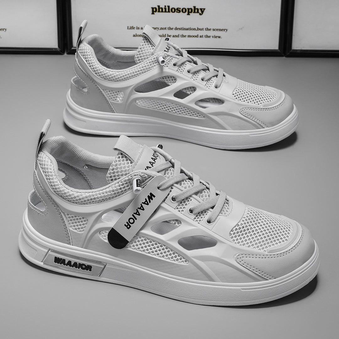 Damen Sportsneakers mit atmungsaktiver Mesh-Oberfläche und rutschfester Sohle R&B