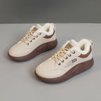 Damen Sportliche Winter Sneakers mit kuscheligem Fleece-Innenfutter R&B