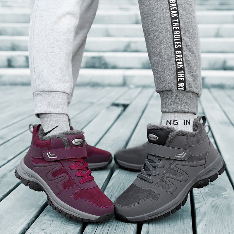 Damen Isolierte Winterwanderschuhe mit rutschfester Sohle und warmem Innenfutter R&B