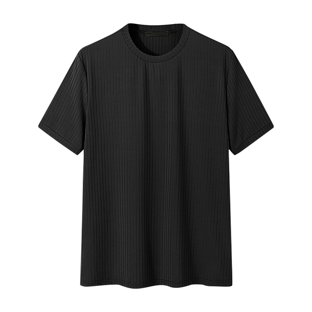 Unisex nan geripptes weit geschnittenes T-Shirt aus Baumwollmix R&B