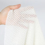 Damen Mesh-Badeanzug mit gR&Bundenem Oberteil und hohem Bund R&B
